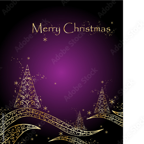 Background for new year and for Christmas