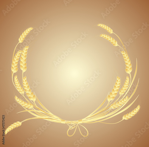 Wheat wreath
