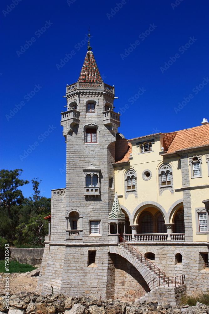 Fototapeta premium Front old house