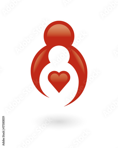 signs heart / red