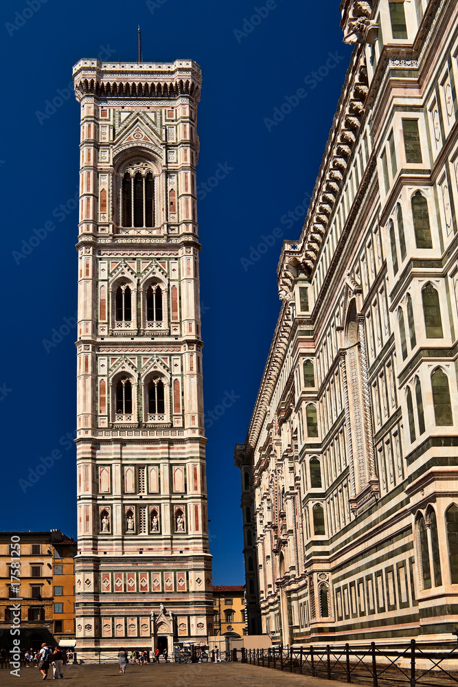 Bell tower, cathedral Florence.