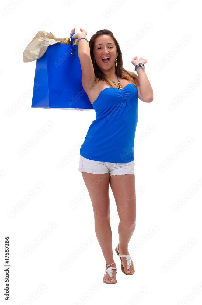 Happy shoppper Happy shoppper