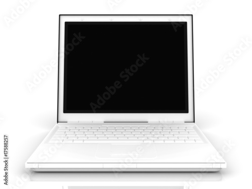 Botebook on White Background