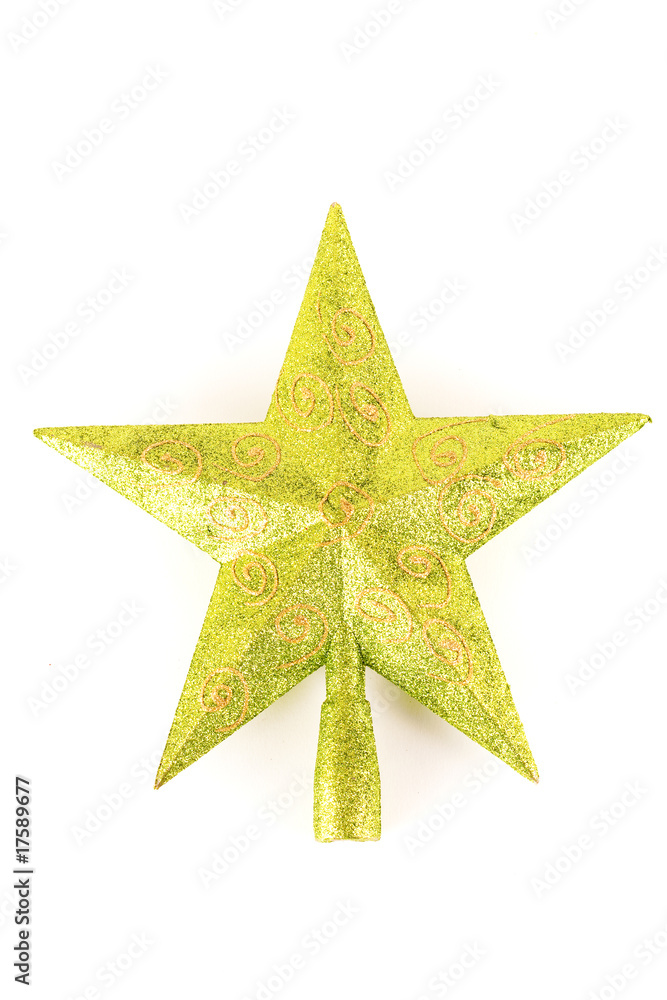 Christmas tree top star Christmas tree top star
