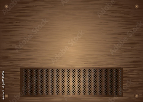 brushed bronze grill