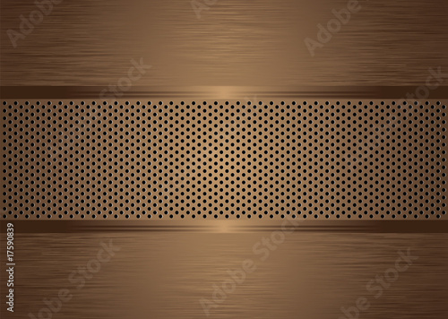 gratted bronze brushed