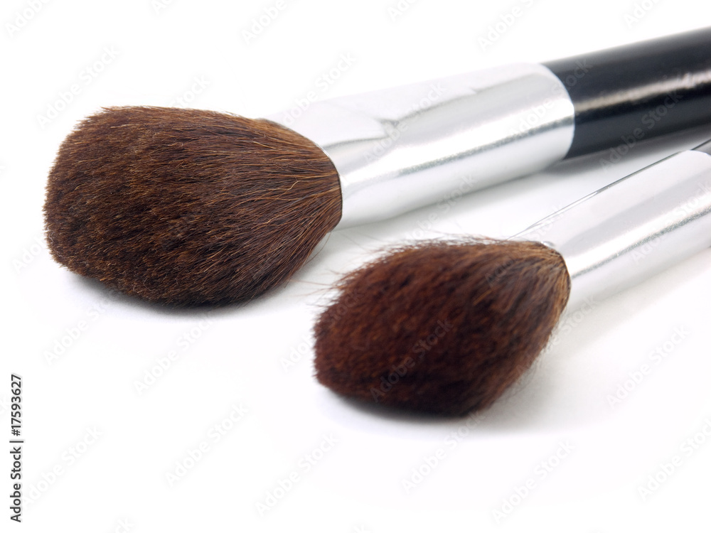 Two brushes for make-up Two brushes for make-up