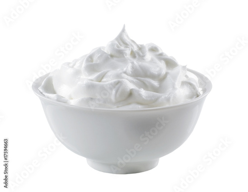 Bowl of cream