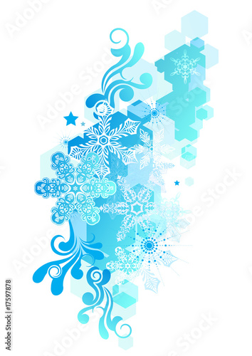 Wonderful Winter Abstract