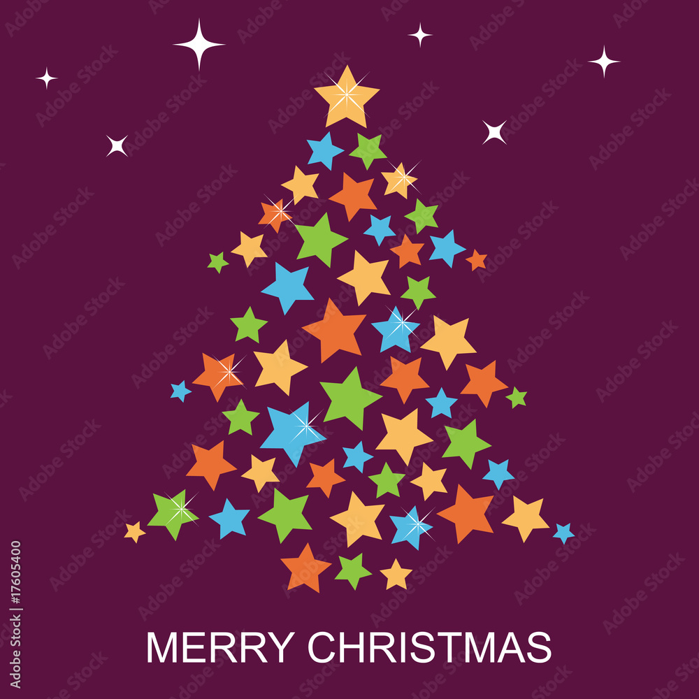 christmas tree greeting card christmas tree greeting card