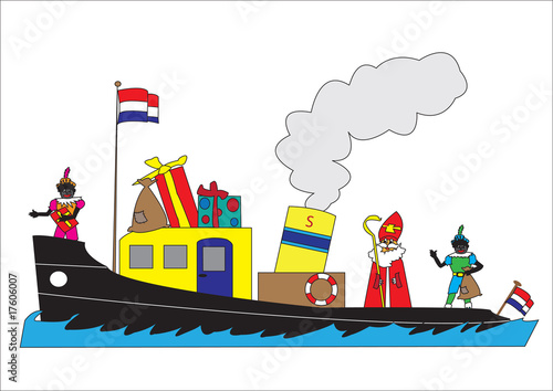 Boat from Sinterklaas