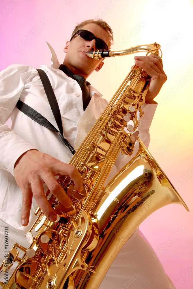 Fototapeta premium SingStar Saxofon
