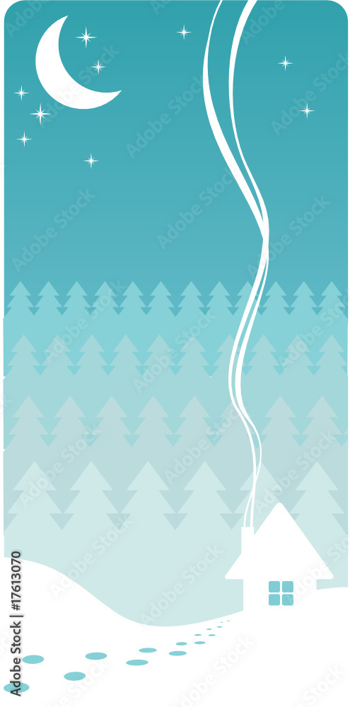 Blue christmas background Blue christmas background