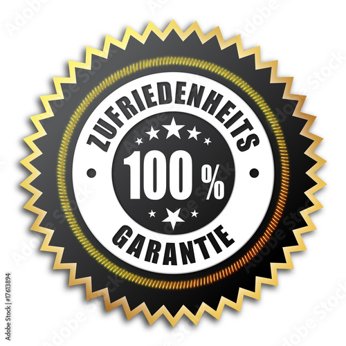 Siegel Zufriedenheitsgarantie