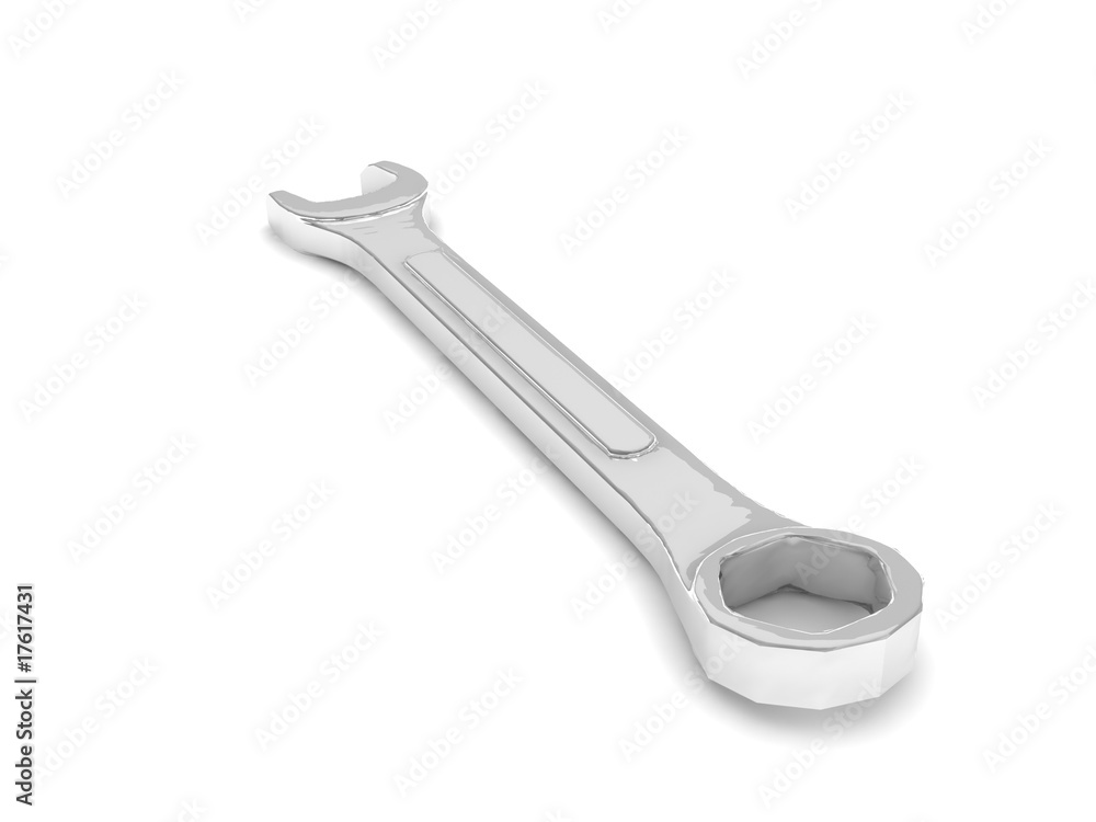 Spanner - 3D illustration Spanner - 3D illustration