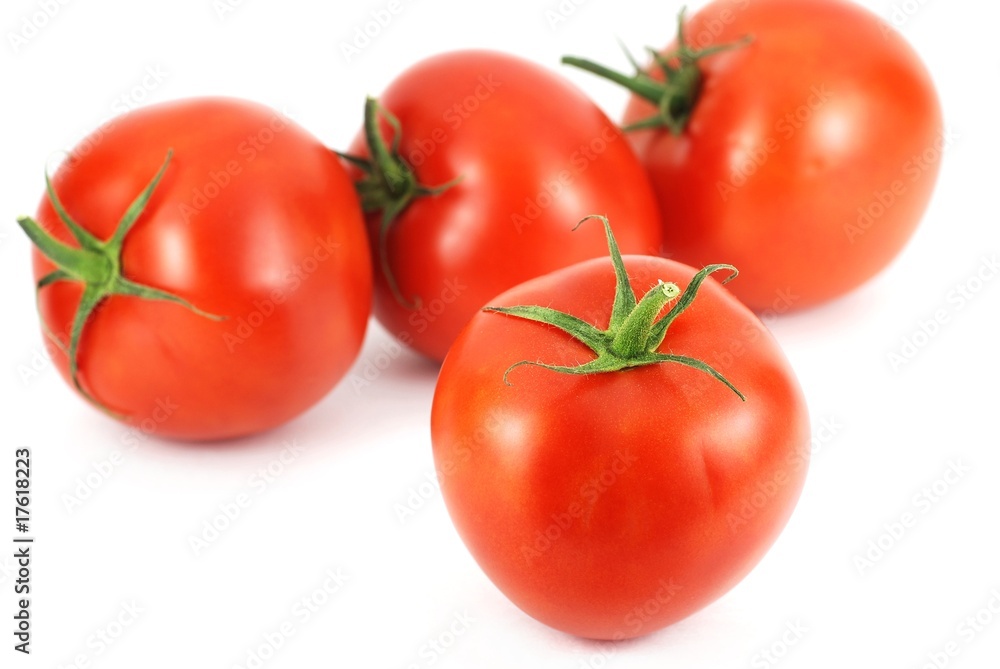 Close up fresh tomato