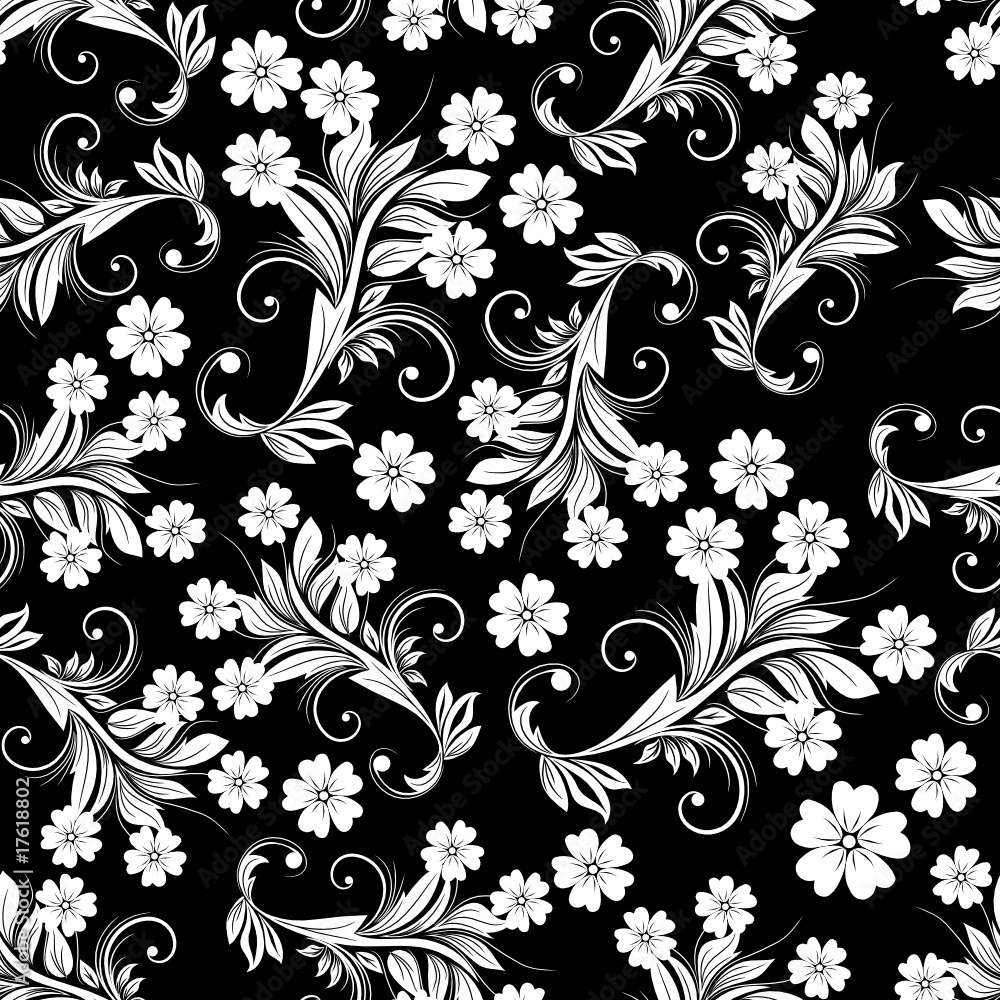 seamless floral background seamless floral background