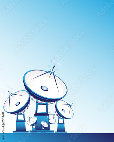 Satellite dishes