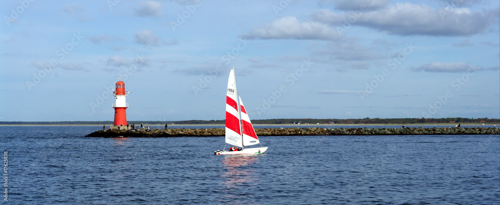 Fototapeta premium segelboot
