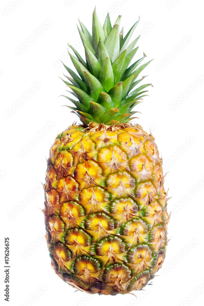 Pineapple isolated on white background. Pineapple isolated on white background.