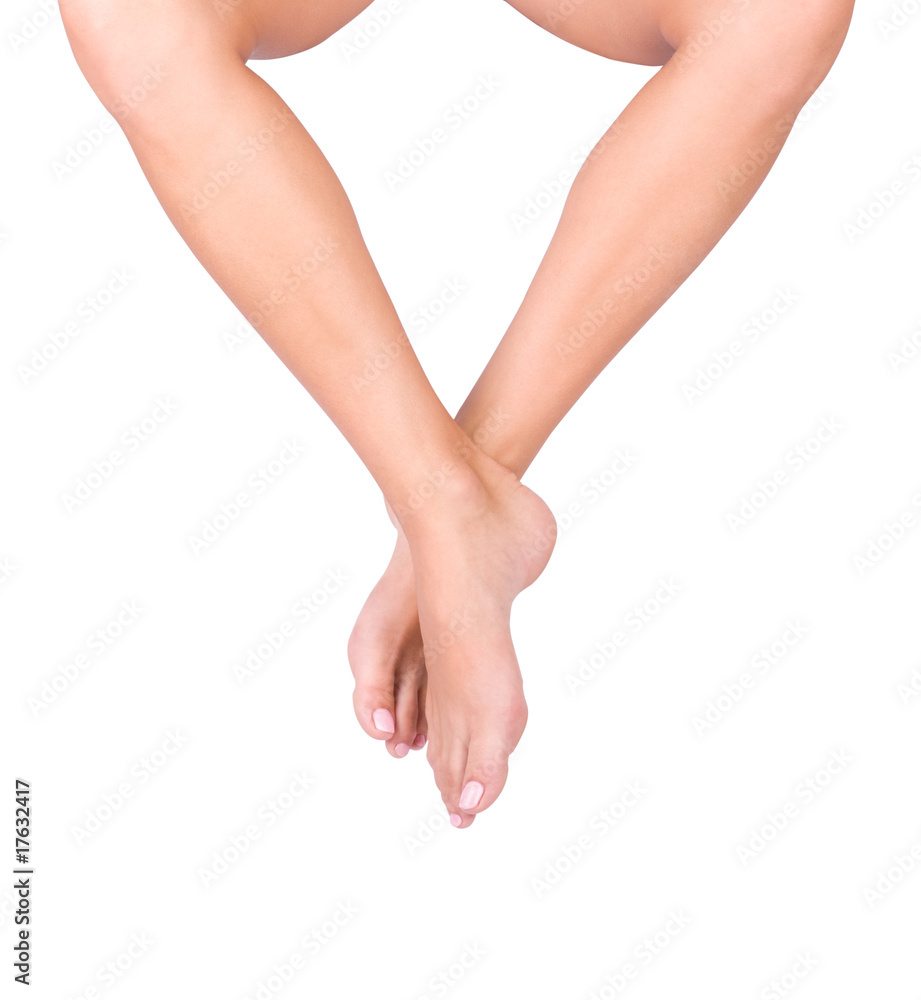 Smooth woman's legs Smooth woman's legs