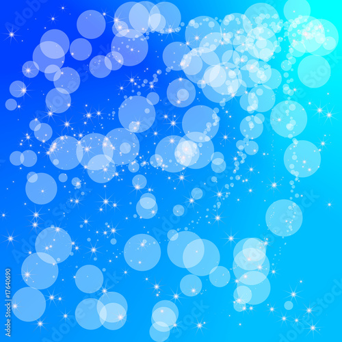 aqua blue circle background