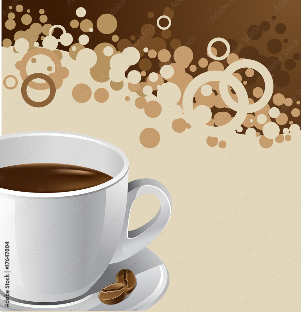 Obraz premium coffee background
