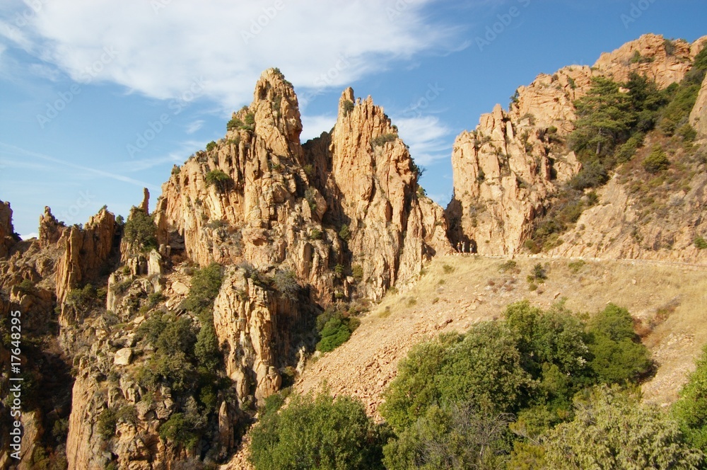 rock formations of Calanche de Piana