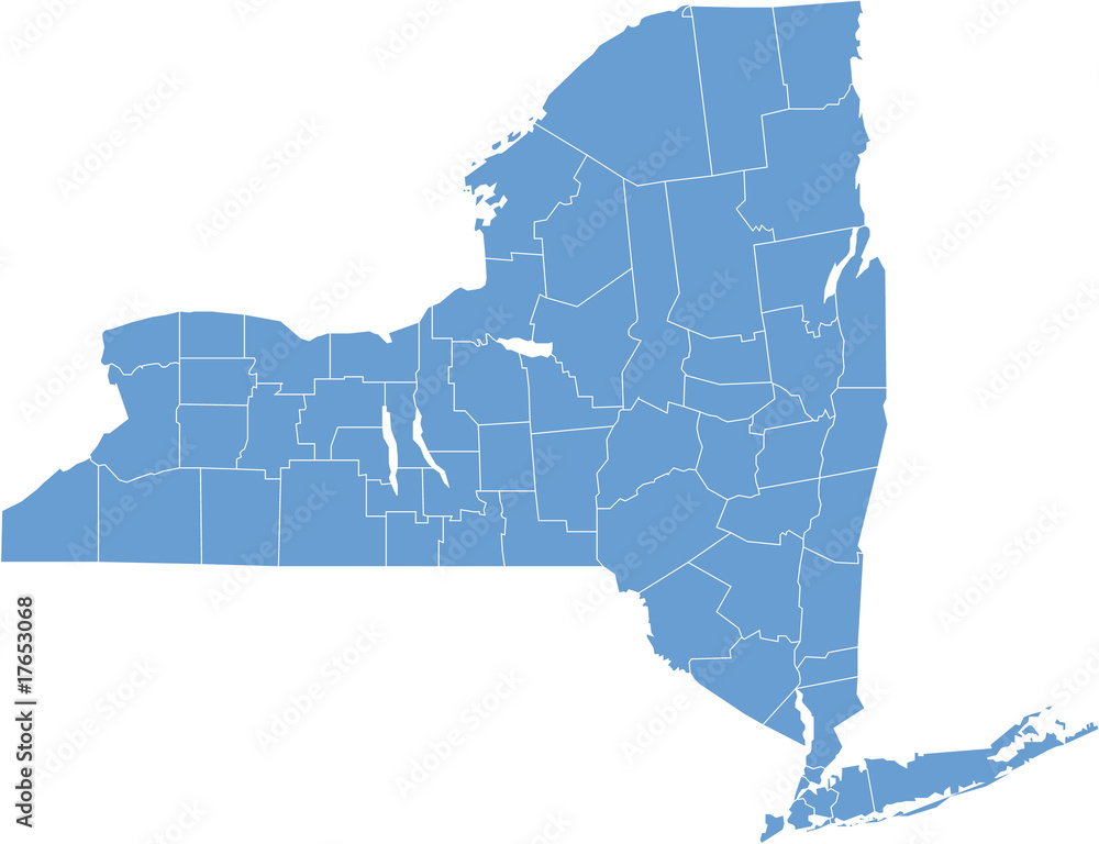 Fototapeta premium nowa mapa york