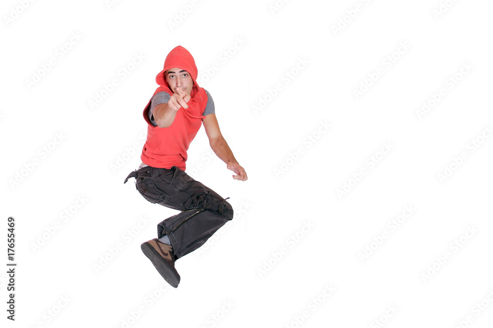 Man isolated on white Man isolated on white