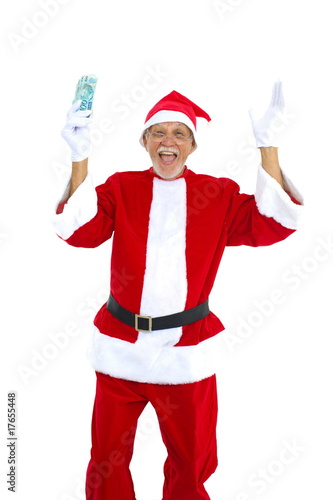 Obraz na płótnie Free Lancer Santa