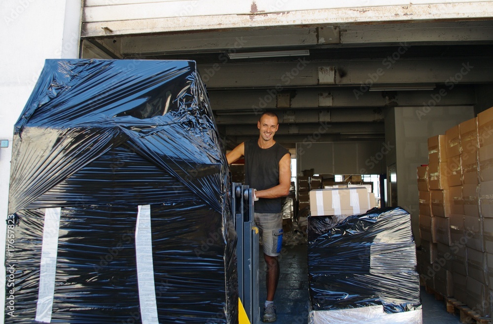 Fototapeta premium stockage et logistique
