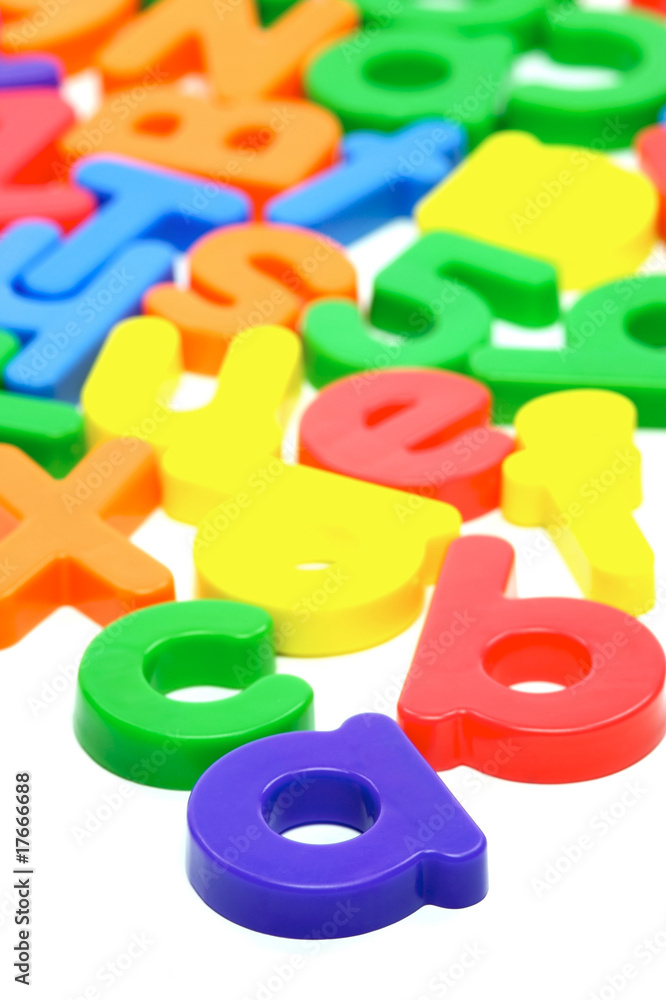 Fototapeta premium Letters Of The Alphabet