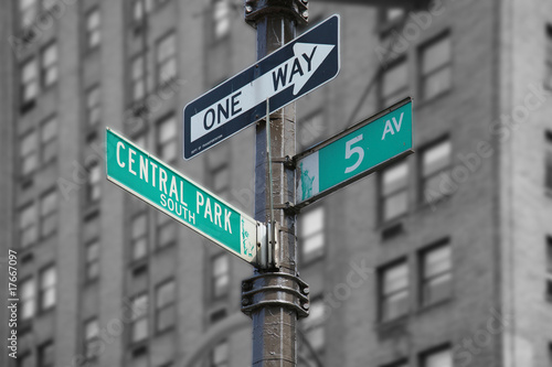 Straßenschild New York © JeanNeef