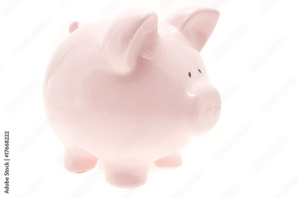 Pink money pig Pink money pig