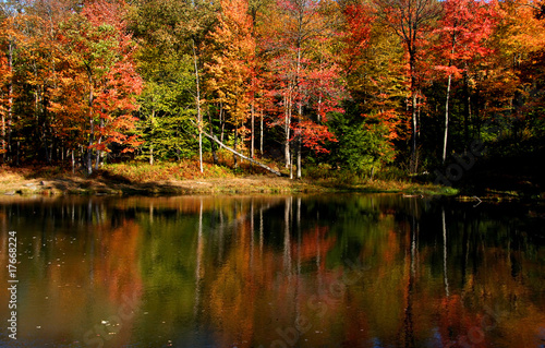 autumn landscape in Pennsylvania