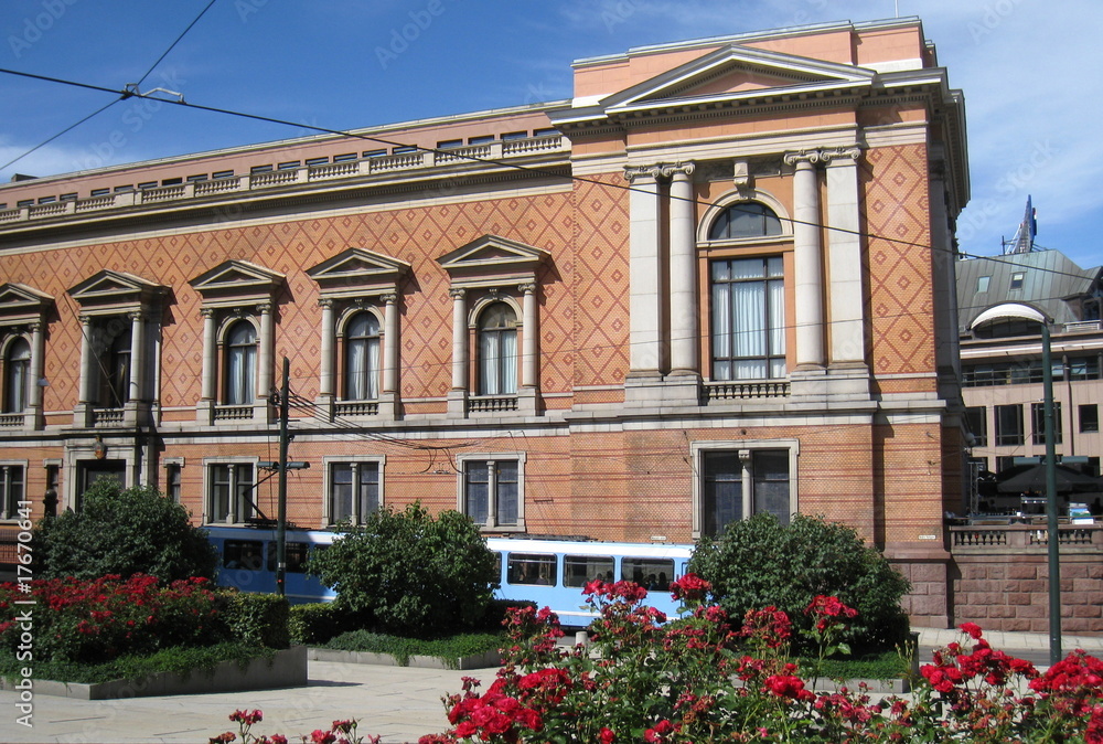 Fototapeta premium immeuble à oslo