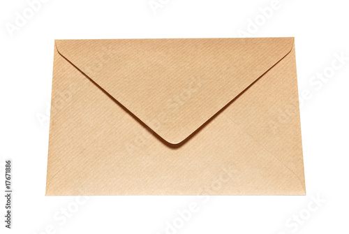 Closed paper envelope