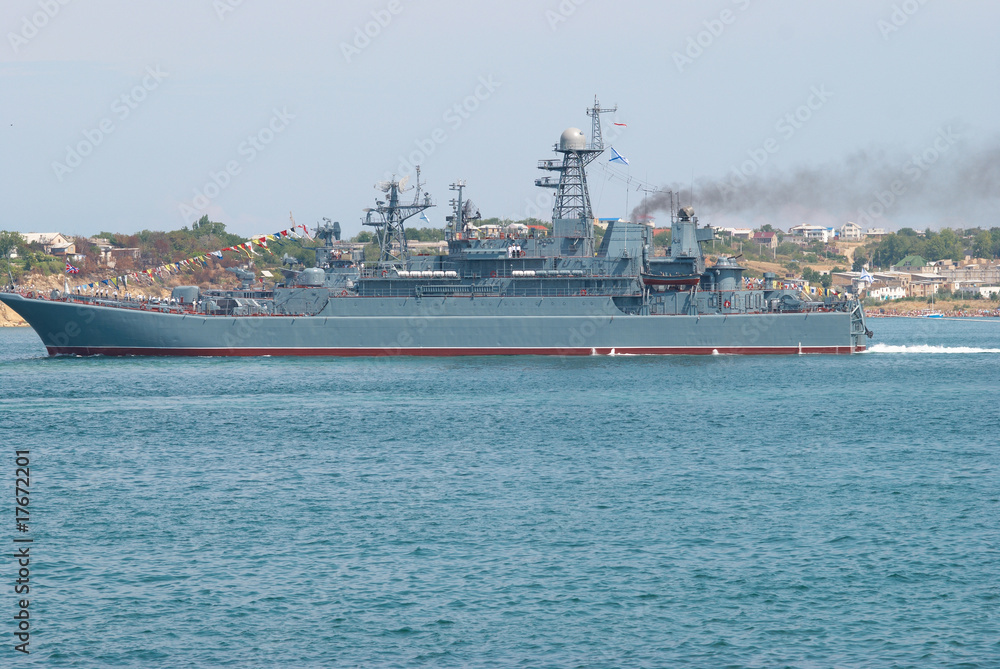 Russian warship