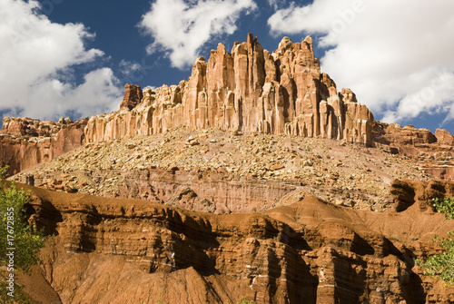 Capital Reef sandstone formations
