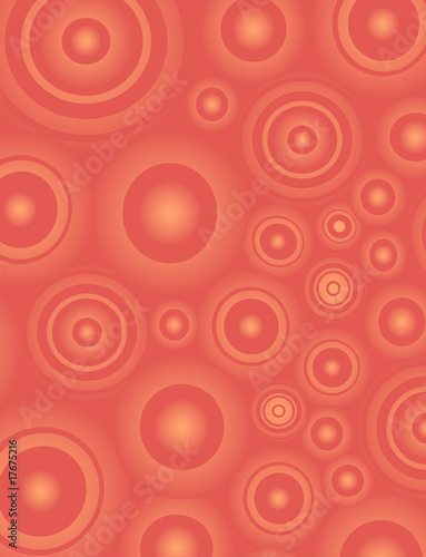 Circles background vector