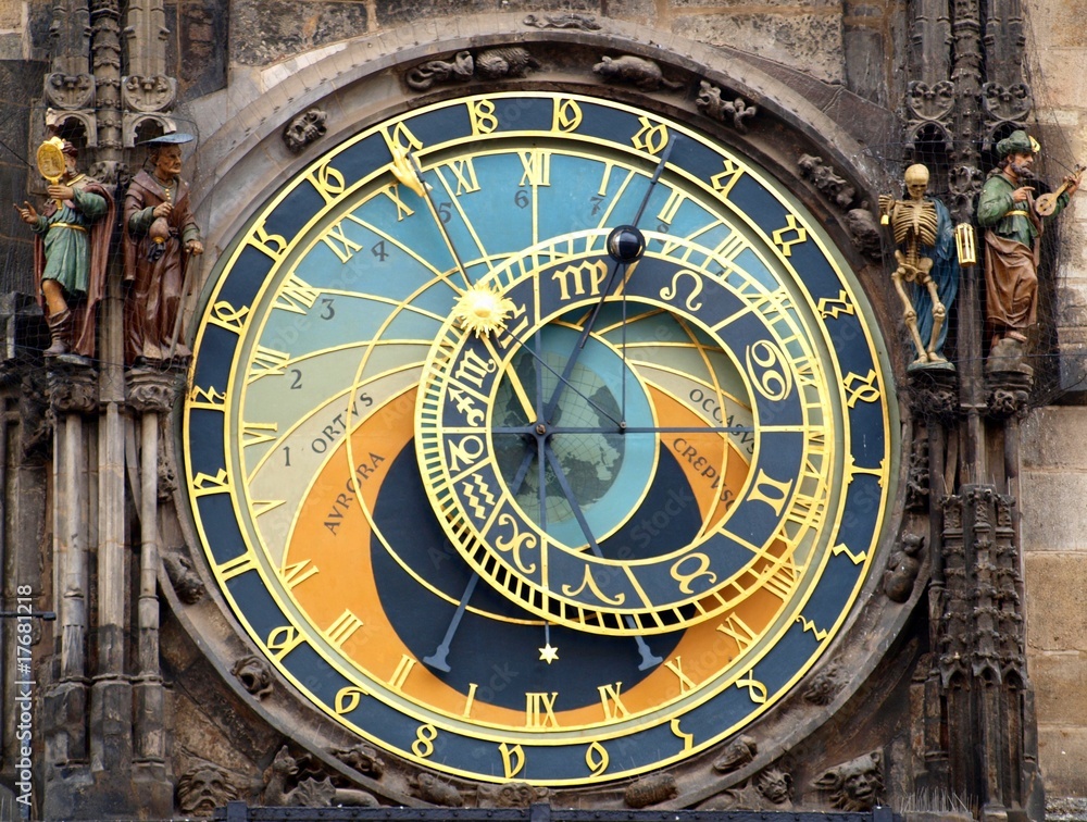 Obraz premium Zegar astronomiczny