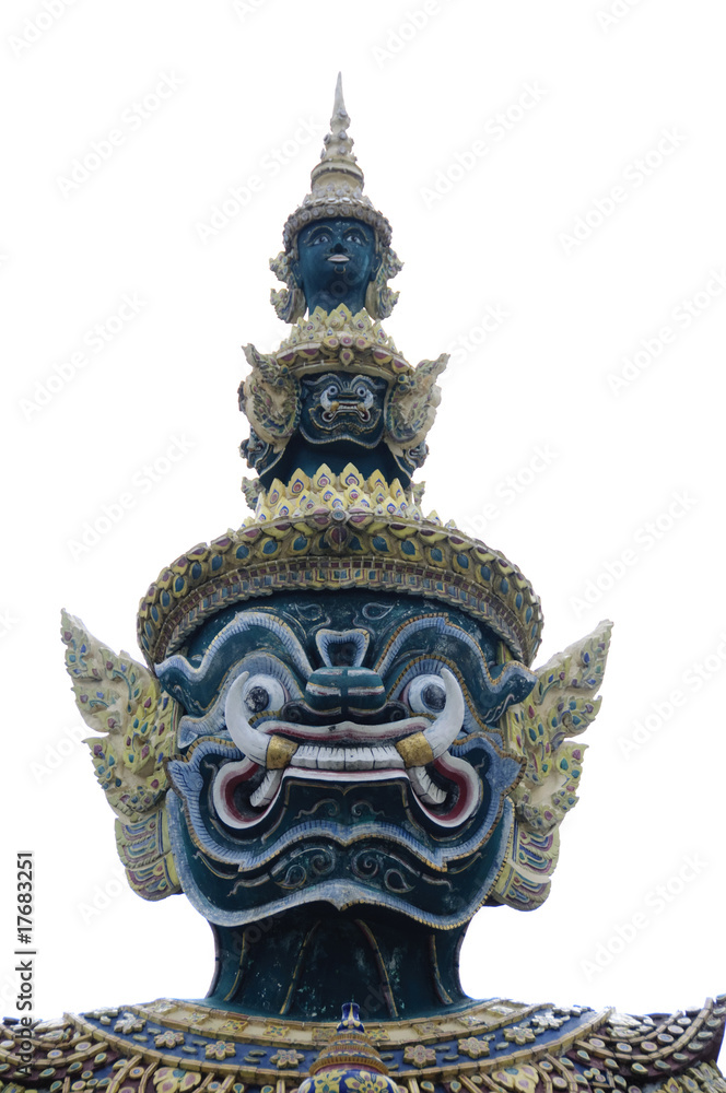 thai warrior statue head thai warrior statue head