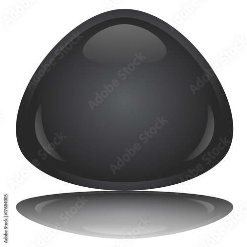 Bouton noir (vierge) -- Blck Button (blank)