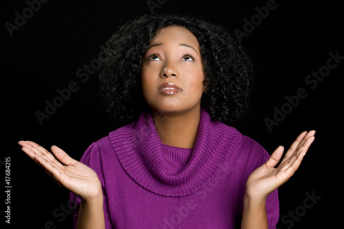 фотографія Religious Woman Worshiping
