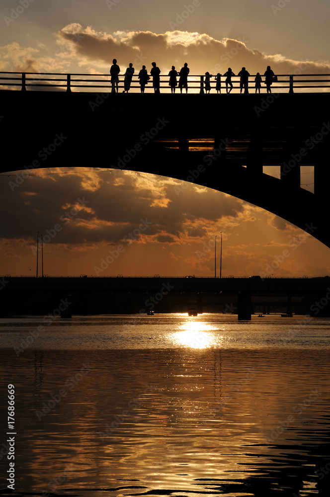 Obraz premium Austin Sunset