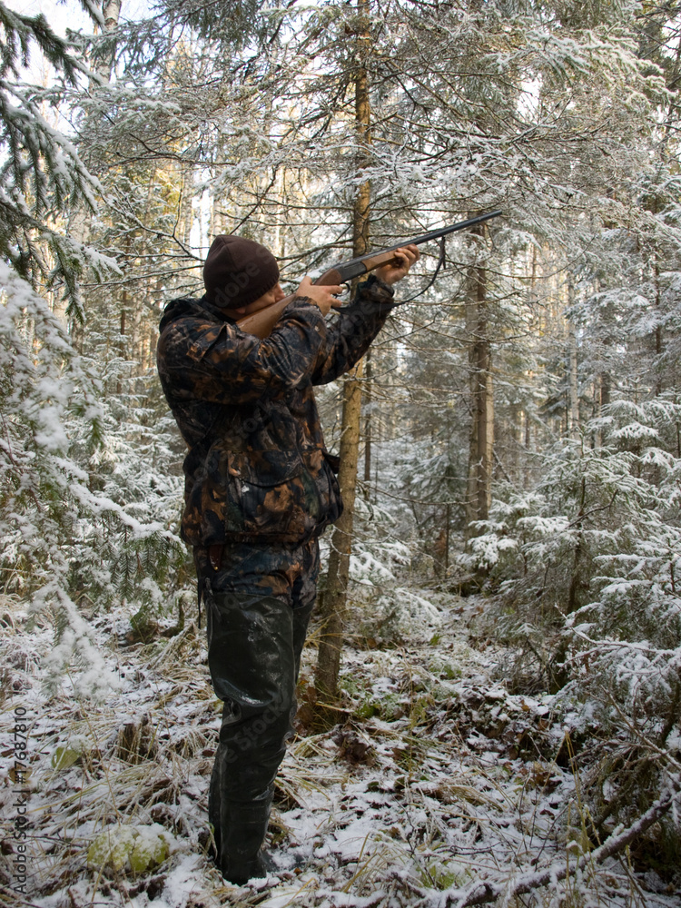 Fototapeta premium Hunter