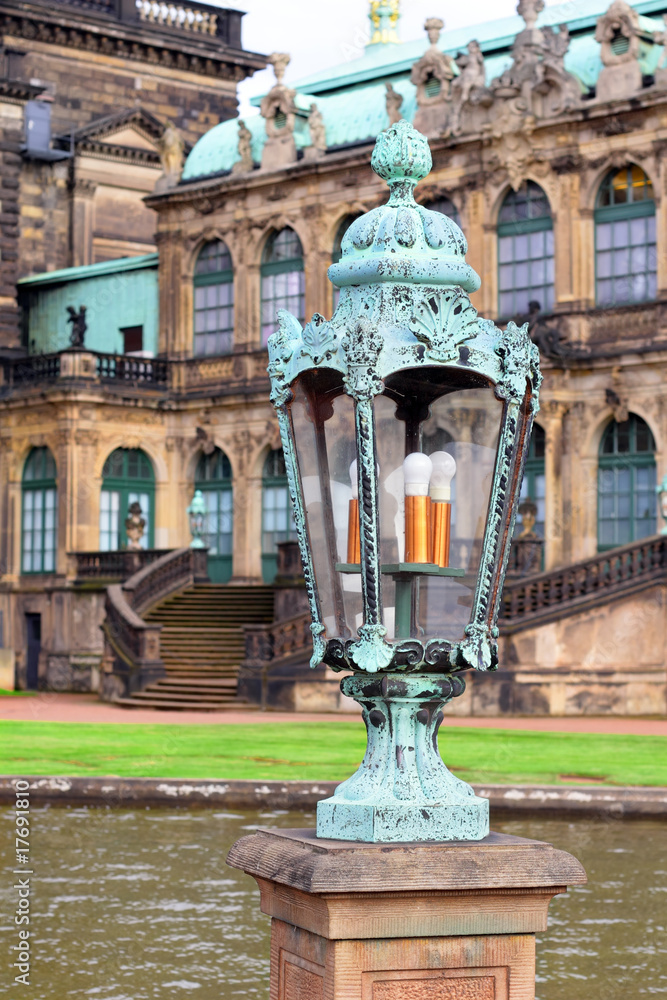 Lantern in Zwinger Palace / Dresden, Germany