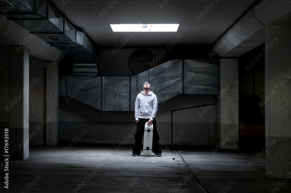 Fototapeta premium underground skate