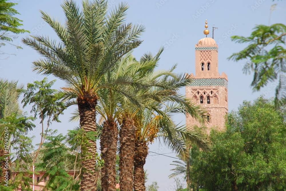 La koutubia en Marrakech